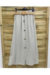 2-POCKET COTTON GAUZE SKIRT + PE260520 BELT