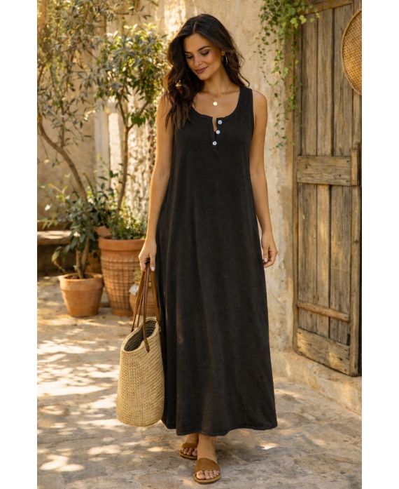 MAXI ROBE LONGUE COTON PE260760