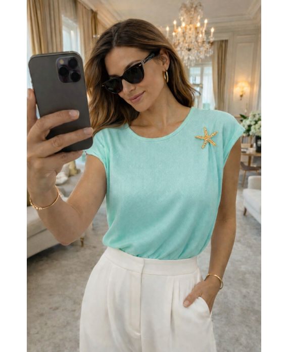 TOP + ACCESORIO ESTRELLA PE260764