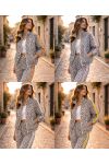 LEOPARDENJACKE MIT REISSVERSCHLUSS 2 TASCHEN, 2 STREIFEN PE260600