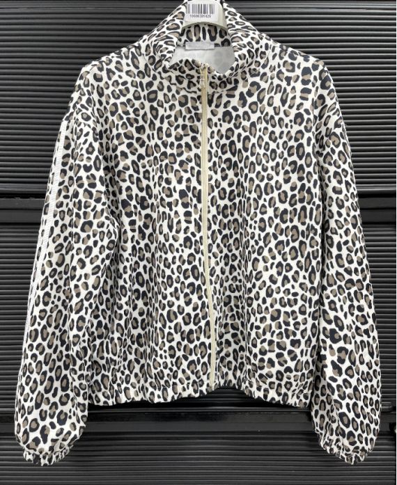 VESTE ZIPEE LEOPARD 2 POCHES 2 BANDES PE260600