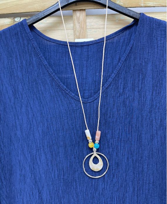 FLOWING DRESS + NECKLACE OFFERED PE260767