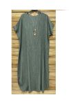 FLOWING DRESS + NECKLACE OFFERED PE260767