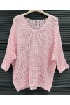 OPENWORK KNIT SWEATER PE260680