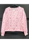 SWEAT SHIRT FLEURES PE2379