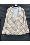 GIACCA BLAZER IN LOZENGE PE2430