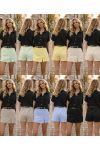 BELTED SKORT PE26825