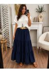 JUPE LONGUE + CEINTURE PE260799
