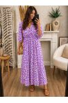 ROBE GAZE DE COTON MOTIF LEOPARD PE260800
