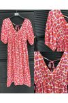 ROBE GAZE DE COTON MOTIF LEOPARD PE260800