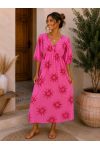 SUN PE265290 COTTON GAUZE DRESS