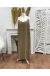 ROBE LONGUE PLISSEE PE1450