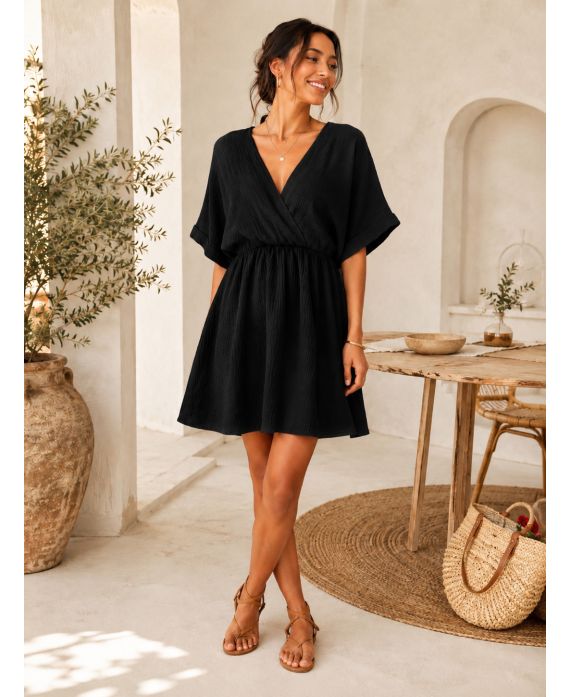 COTTON GAUZE DRESS PE1452