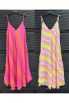 COTTON GAUZE STRAPLESS LONG DRESS PE1453