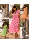 ROBE LONGUE GAZE DE COTON PE1455