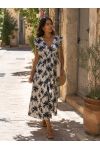 ROBE LONGUE GAZE DE COTON PE1455