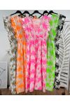 ROBE LONGUE GAZE DE COTON PE1455
