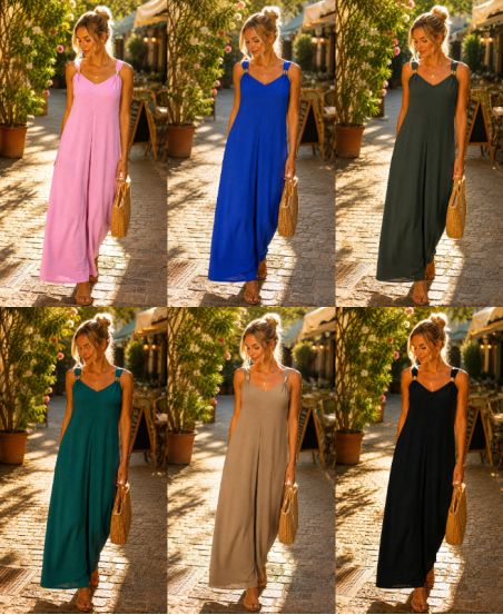 ROBE LONGUE ACCESSOIRE PE1460
