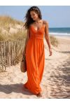 ROBE LONGUE CROCHET PE1456