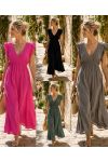 CAMICIA MAXI IN GARZA DI COTONE PE1457
