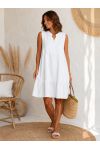 VESTIDO DE GASA DE ALGODÓN PE255288