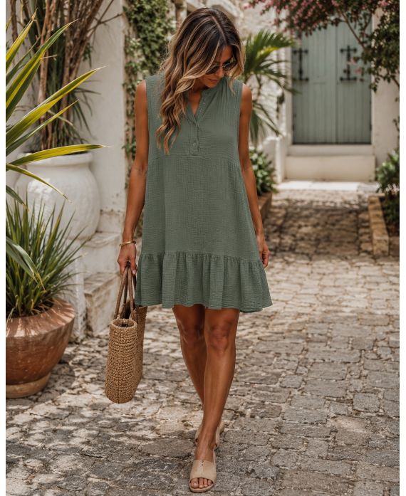 ROBE GAZE DE COTON PE255288