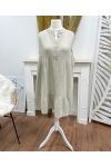 VESTIDO DE GASA DE ALGODÓN PE255288