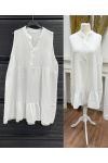 VESTIDO DE GASA DE ALGODÓN PE255288