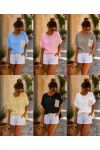 PE255281 LACE POCKET TOP