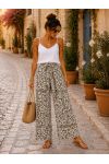 PANTALON FLUIDE IMPRIME FOULARD PE255279
