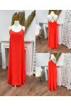 MAXI DRESS WITH A CROSSOVER BACK PE255280