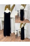MAXIKLEID MIT CROSSOVER-RÜCKEN PE255280
