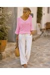 PULL TRICOT AJOURE PE260680 