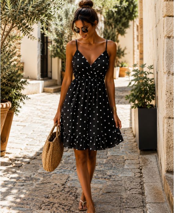 POKA DOT KLEID PE255277