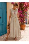 LANGES PLISSIERTES KLEID PE255278