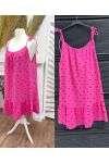 ROBE GAZE DE COTON COEUR PE1472