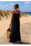 MAXI DRESS WITH COTTON GAUZE PE1474