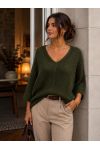PULLOVER COL V MANCHES 3/4 AH271003