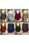 PULLOVER COL V MANCHES 3/4 AH271003