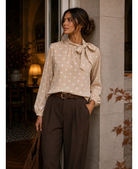 Polka DOT BLOUSE AH271005