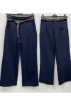 PACK 4 WIDE LEG PANTS + FREE BELT S-M-L-XL AH271010