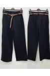 PAK 4 BROEKEN MET BREDE PIJPEN + GRATIS RIEM S-M-L-XL AH271010
