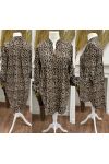 LUIPAARDPRINT TUNICUMJURK AH271013