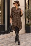 JURK MET GEOMETRISCHE PRINT TUNIEK AH271014