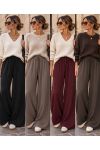 PACK 2 PANTALONS FLUIDES LARGES AH271015