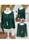BLOUSE A POIS AH271012