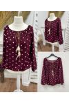 BLOUSE A POIS AH271012