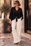 BLOUSE + BUCKLE ACCESSORY AH271017