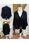 BLOUSE + BUCKLE ACCESSORY AH271017