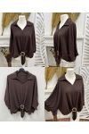 BLOUSE + BUCKLE ACCESSORY AH271017